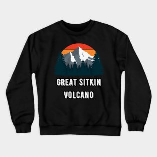 Great Sitkin Volcano Crewneck Sweatshirt